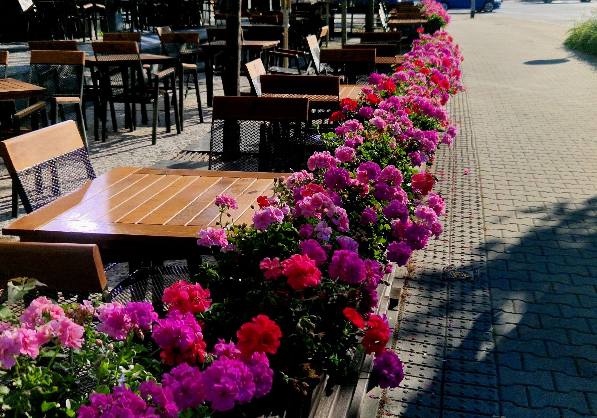 Garden-restaurant-in-the-park at Mills Crossing apartments located in Lagrange on Mitchell Ave GA